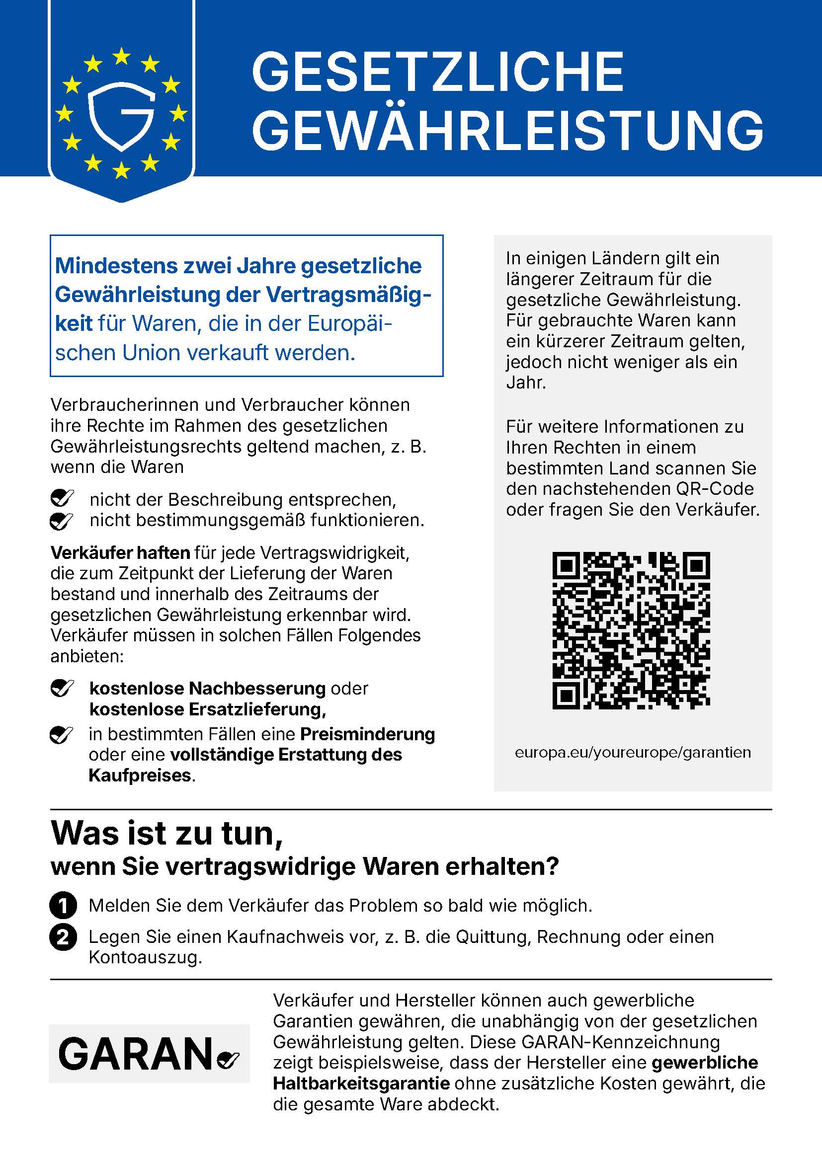 Gesetzliche Gewährleistung – EU-Hinweis (Vorschau, klicken zum Vergrößern)