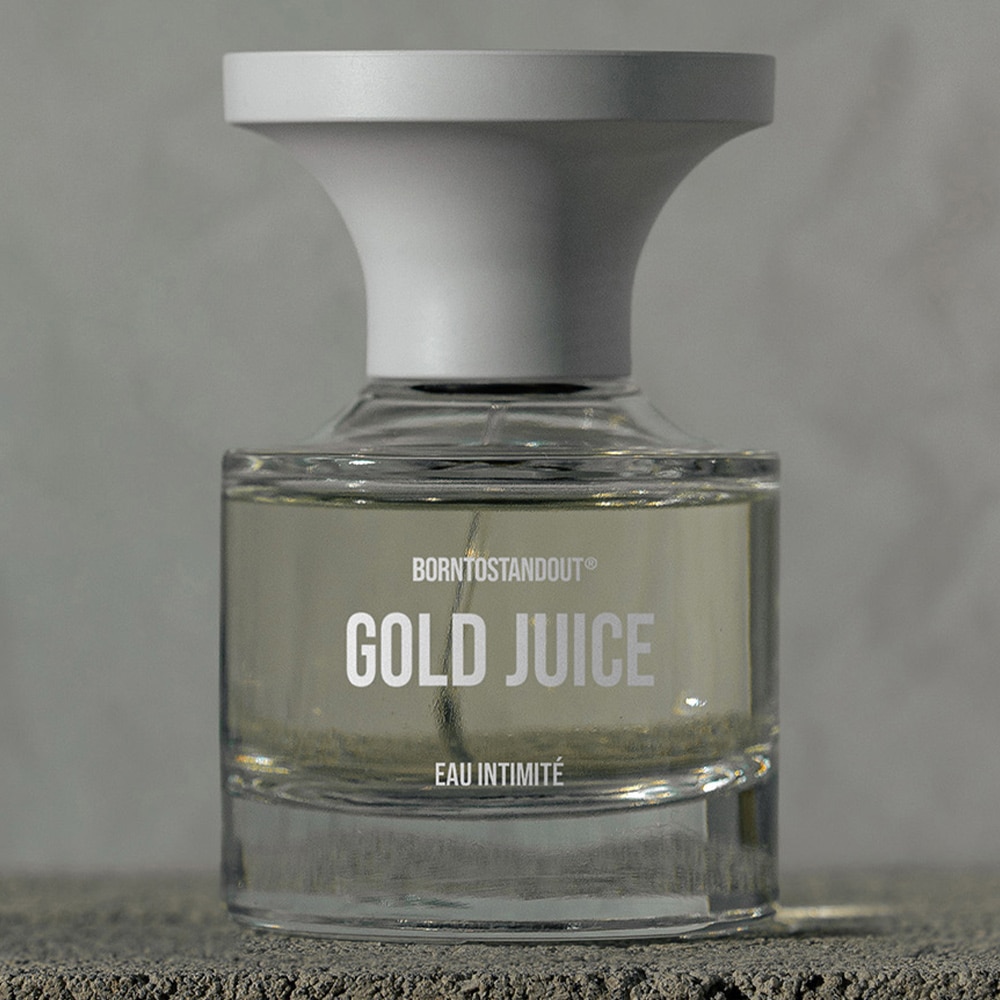 BORNTOSTANDOUT Gold Juice Eau Intimité – Eau de Toilette 30ml