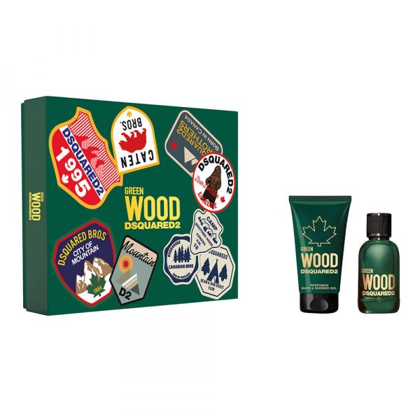 DSQUARED2 Green Wood – Geschenkset