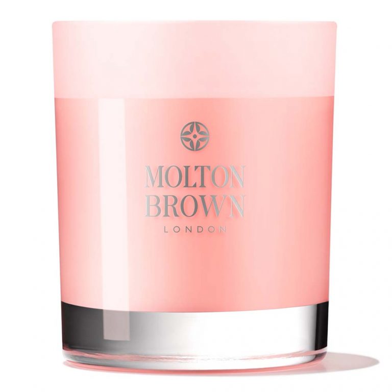 MOLTON BROWN Delicious Rhubarb & Rose - Single Wick Candle 190g