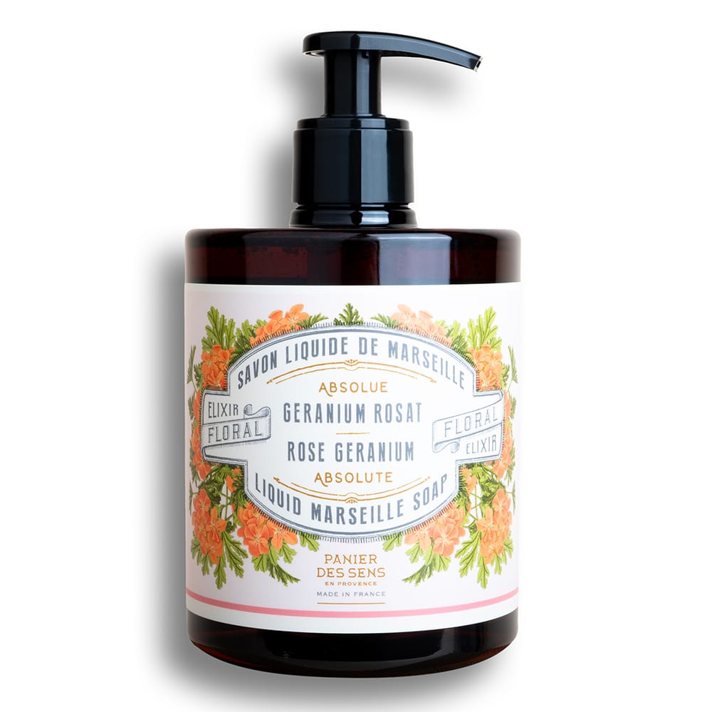 PANIER DES SENS Rosengeranie Flüssigseife – 500 ml